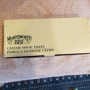 Men's Adjustable & Combination Moneysworth & Best Cedar Shoe Trees, Size 8W-10N